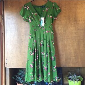 NWT ModCloth wrap dress